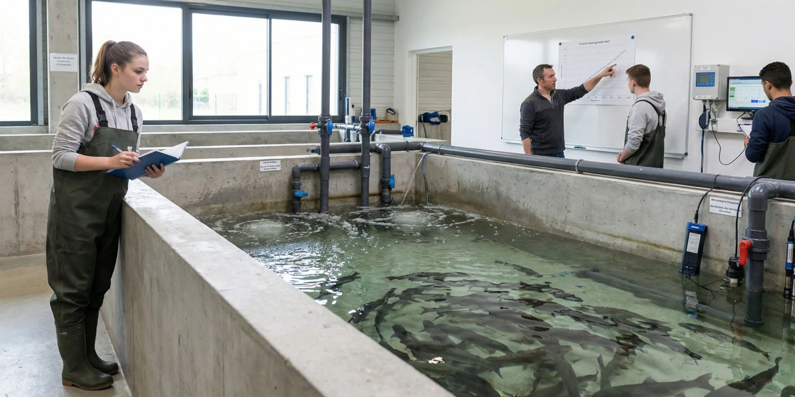 Projets Aquacoles Concrets : Maîtriser l'Aquaculture en Bac Pro Aquacoles
