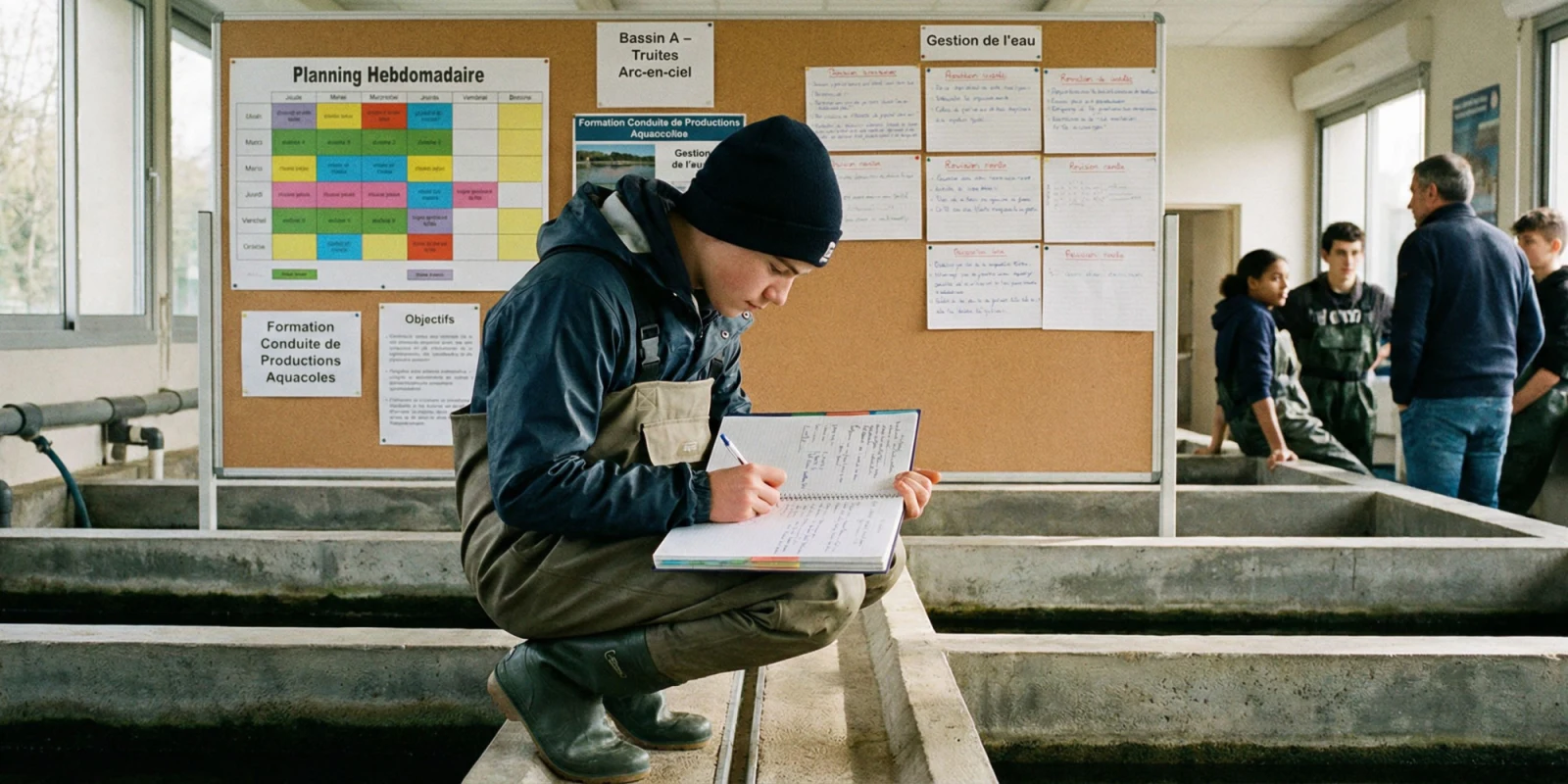 Vie au lycée aquacole, gérer rythme et devoirs facilement Vie au lycée aquacole, gérer rythme et devoirs facilement