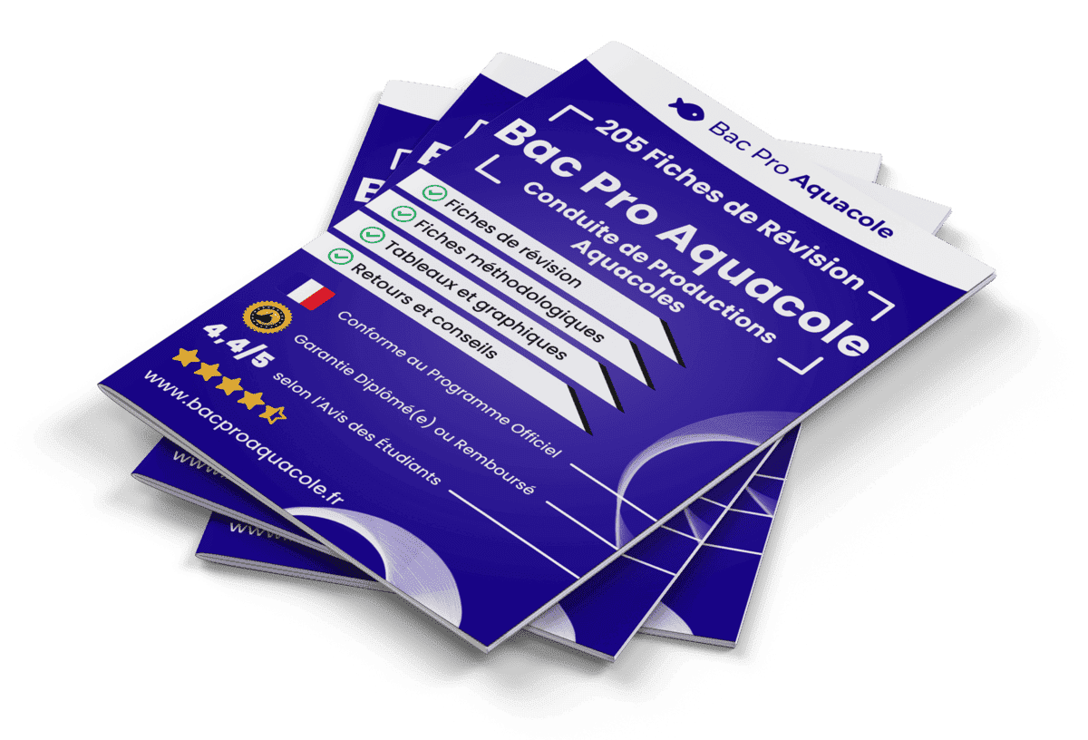 205 Fiches de Révision pour le Bac Pro Aquacoles